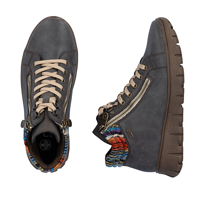 Rieker bottine n1305 grisY588605_6