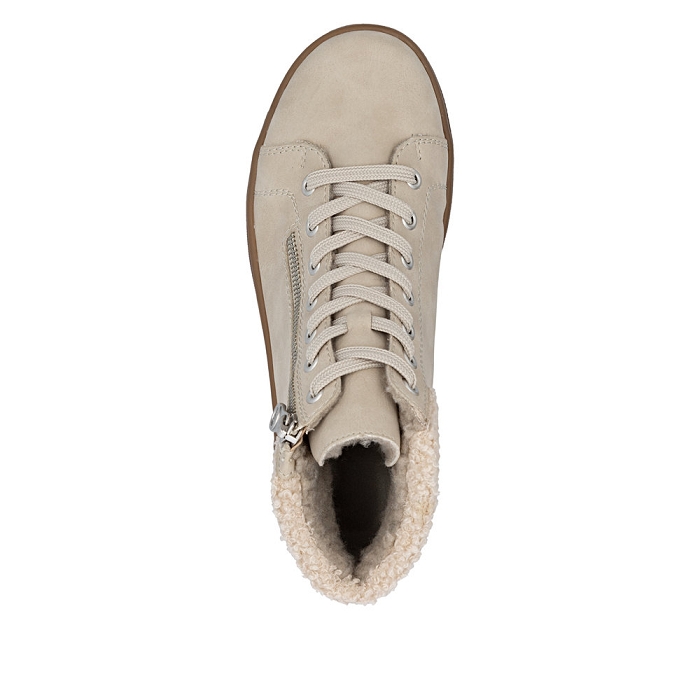 Rieker bottine x0709 beigeY589903_4
