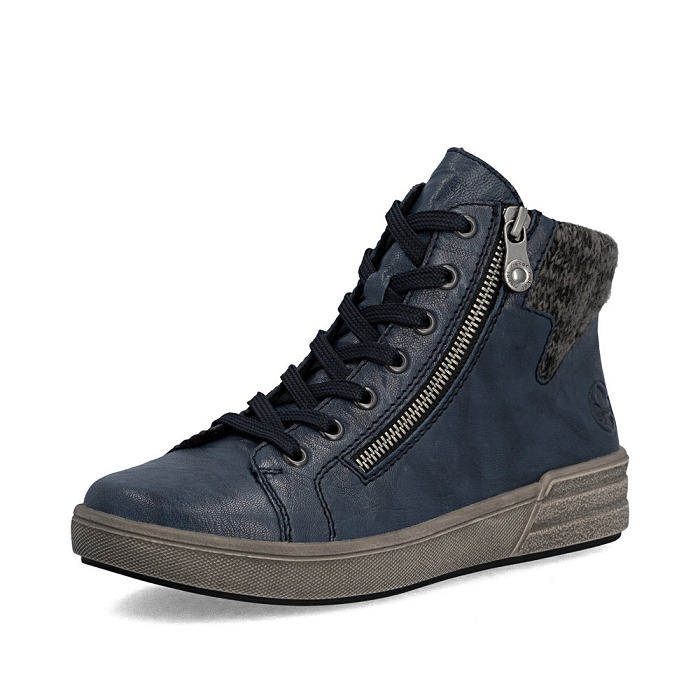 Rieker bottine x0709 bleu