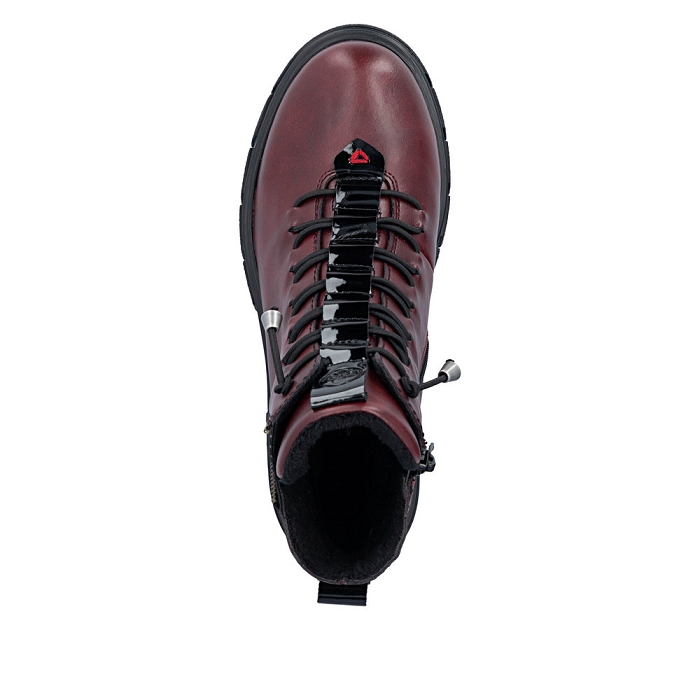 Rieker bottine z9152 rougeY591602_4