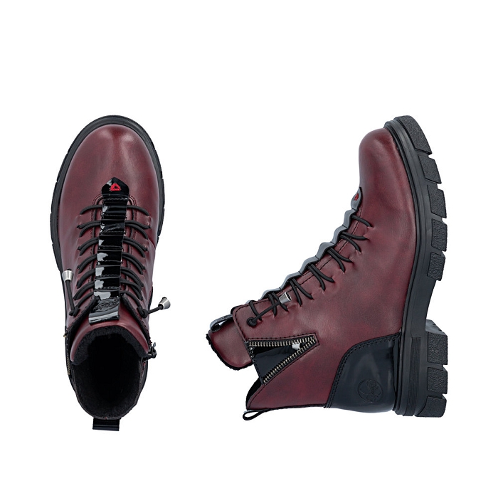 Rieker bottine z9152 rougeY591602_6