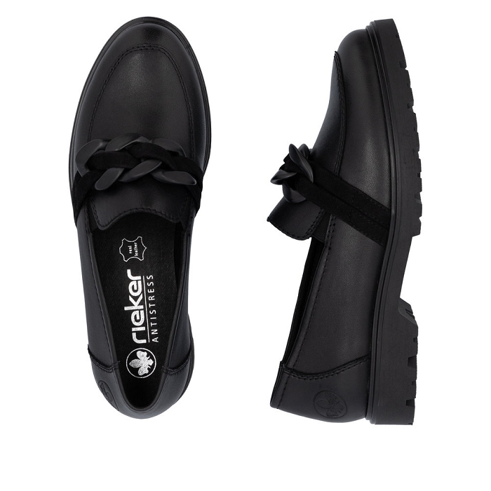 Rieker mocassin 45566 noirY593601_6