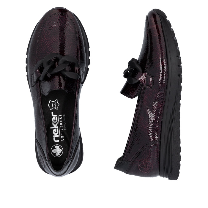 Rieker mocassin 49051 rougeY594302_6