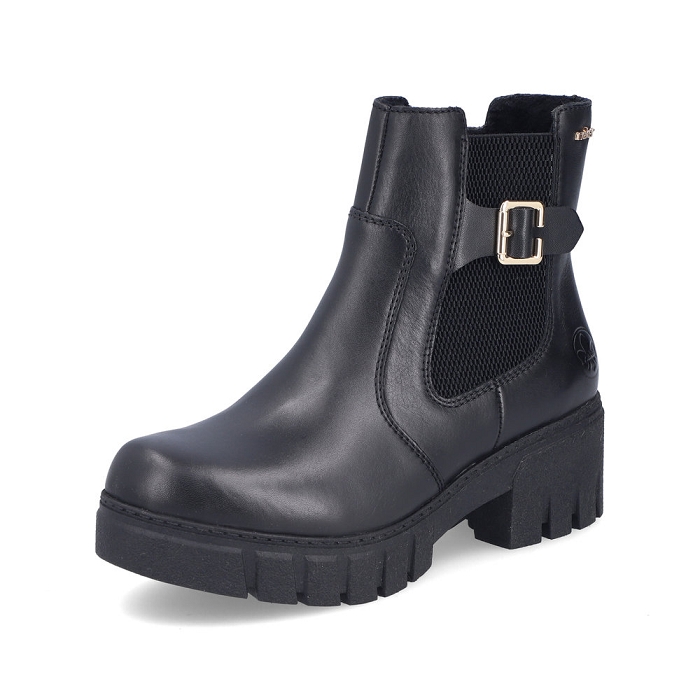 Rieker bottine 74560 noir