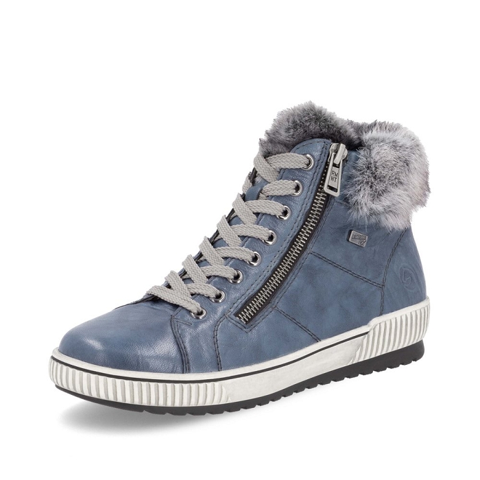 Remonte bottine d0780 bleu
