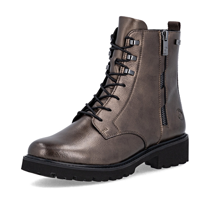 Remonte bottine d8656 metallique