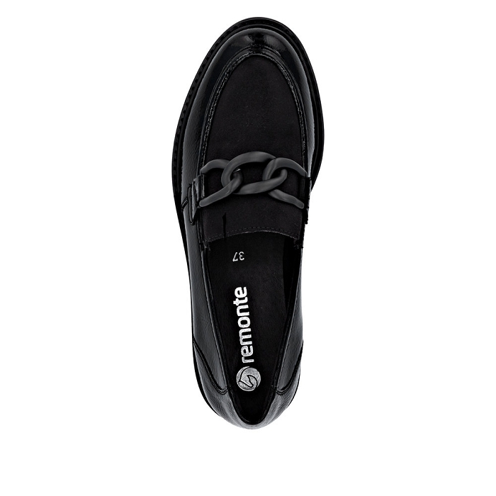 Remonte mocassin d2q01 noirY606101_4
