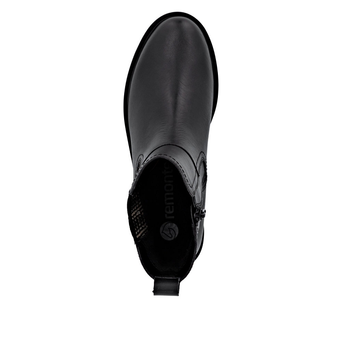 Remonte bottine d8694 noirY606601_4