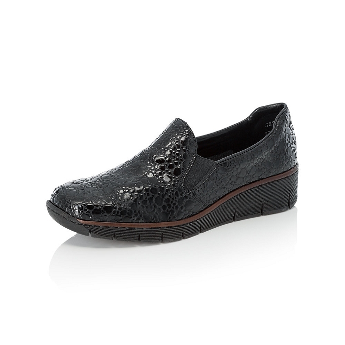 Rieker mocassin 53766 noir